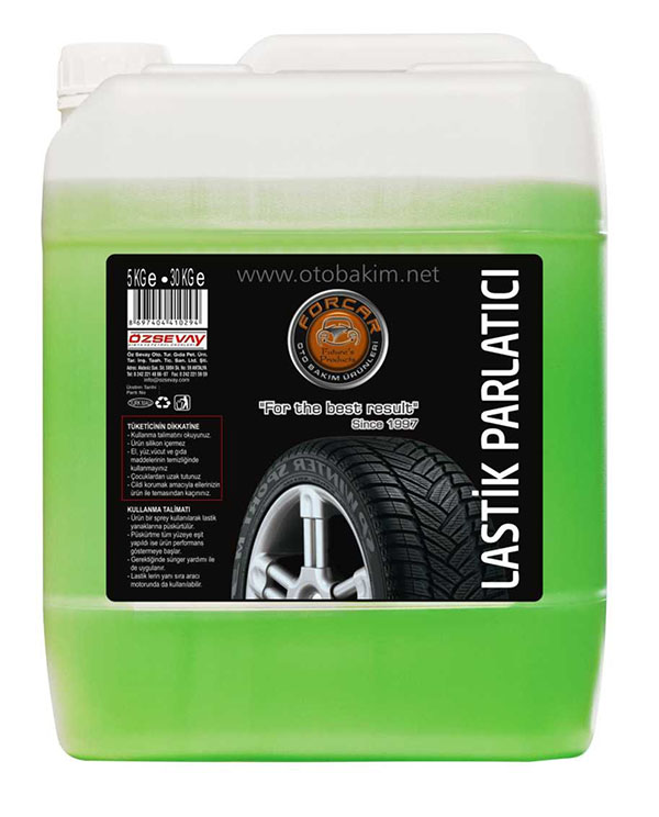 Forcar Lastik Parlatıcı  5Kg.
